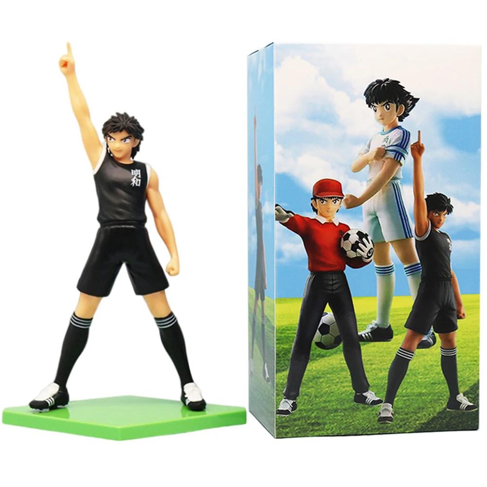 Anime Captain Tsubasa Ozora Tsubasa Action Figures Hyuuga Kojirou/Wakabayashi Genzou  Anime Figurine PVC Model Toys Gift