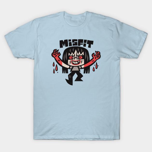 

Men Black Print T-shirt Misfit Fan Zombie No-Cut Transfer Paper Print Cotton Tshirt S светло-синий