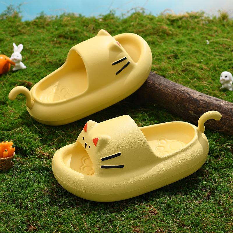 Kids Summer Comfortable Slippers Humidity Resistant Nonslip Eva Sandals For Boys And Girls