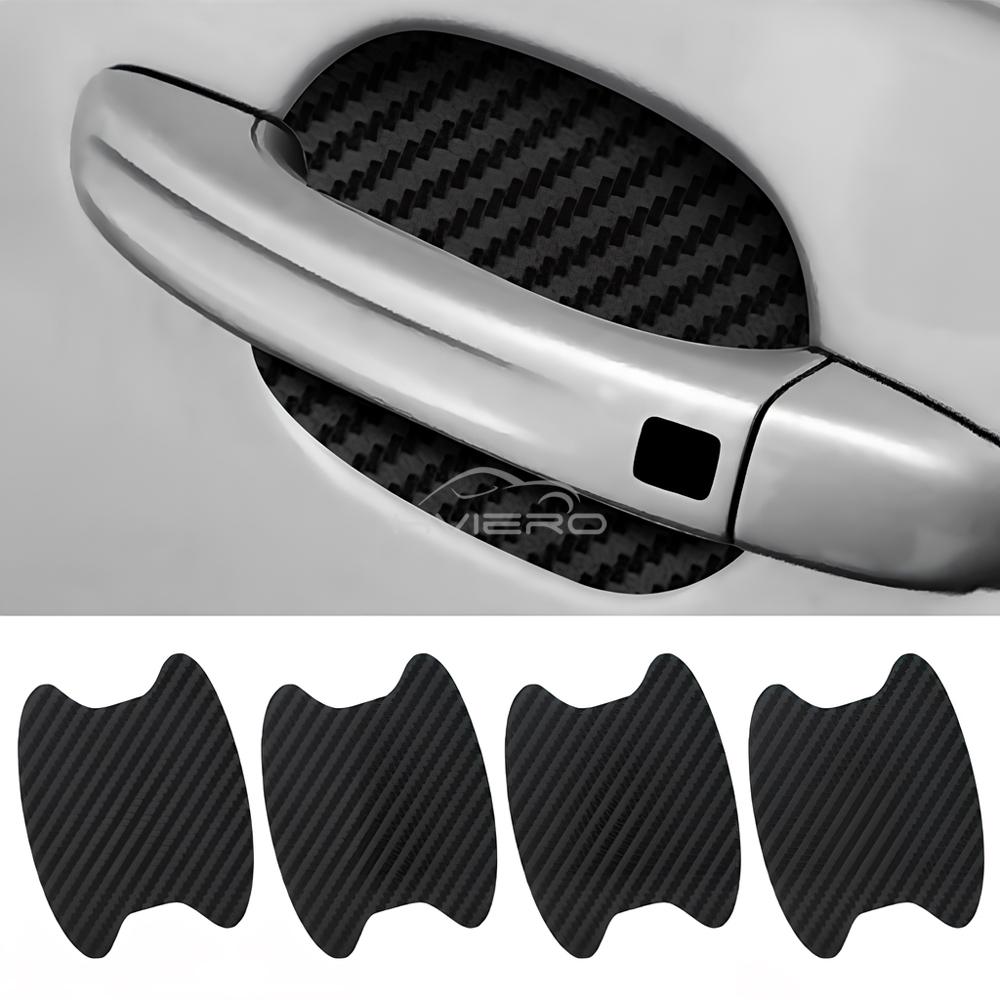 Car Door Handle Stickers Carbon Scratches Resistant Cover Protection Film Exterior Styling auto Accessories Defense Universal