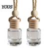 Indoor Aromatic Hanging Decor Car Perfume Bottle Pendant, Creative Air Freshener Diffuser Essential Oil for Vehicle, Portable Holder, Interior