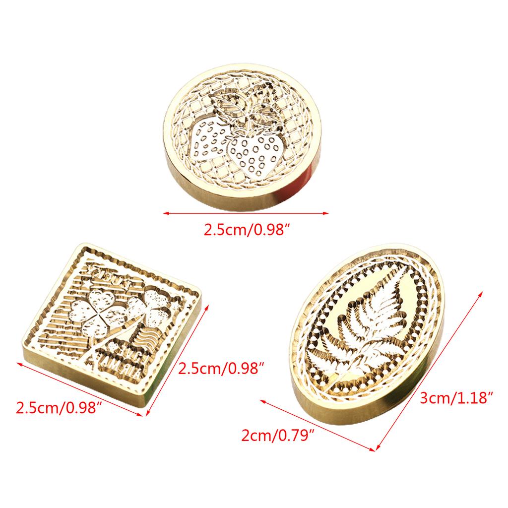 Wax Stamps Flower Sealing Wax Stamp Little Daisy Embossed Sealing Wax Stamp for Envelopes Wedding Invitations Decoration
