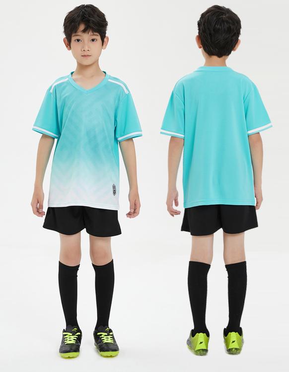 Soccer Uniform Set Men'S Adult Competition Team Uniform Training Uniform Soccer Short Sleeve Sports Jersey Quick Drying Fb15 Professional