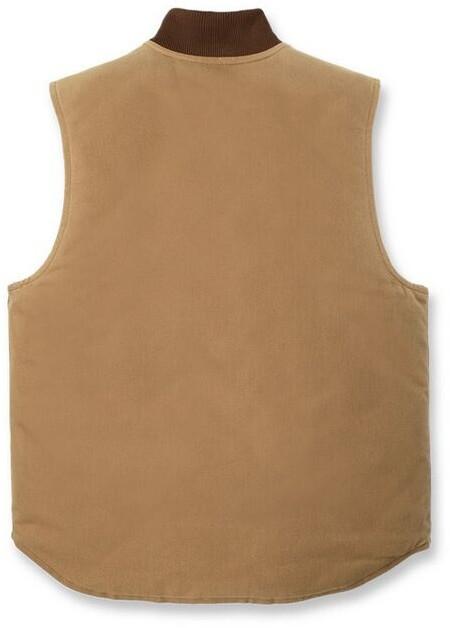 Куртка Carhartt Duck Vest Arctic Quilt Lined (106676) V01 Firm Duck Vest (106676) коричневый