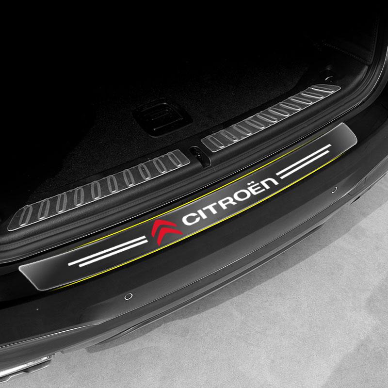 1 szt. Przezroczysta 3D Naklejka Ochronna na Emblemat Bagażnika Samochodowego Dla Citroen C4 C3 C5 C1 C2 Berlingo Celysee Cactus Picasso Aircross