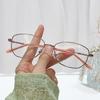 2026 New Womens Ultra Light Metal Frame Photochromic Presbyopia Glasses Fashion High Definition Comfort Reading Eyewear