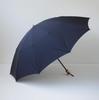 Hergestellt in Japan Miratore 60cm Faltbarer Schirm, der ohne Falten getragen werden kann Superstoff Groß Kann auch als langer Schirm gefaltet verwendet werden