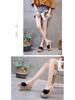 Women's 2019 Korean-Style Summer Platform Wedge Sandals - Thick Sole One-Strap Slippers