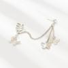 Punk Cool Ear Studs Earrings Butterfly Ear Cuff Fashion Female Ear Clips for Women Geometric Earrings Wedding Party Gift Jewelry