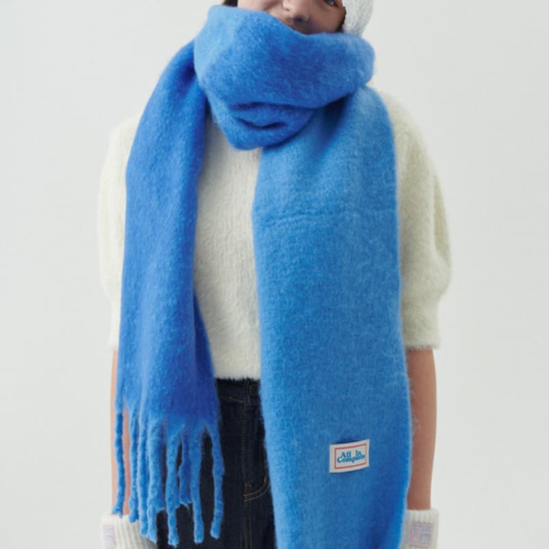 ALLINCOMPLETE Half&Half Chunky Muffler (4 Colors)