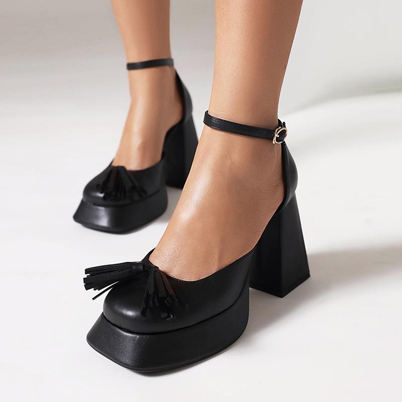 Gingham Gold Glänzende Mikrofaser Fransen Damen High-Heel Schuhe Mit Atmungsaktivem Futter Ultrahoher Dicker Absatz Plateau-Sandalen