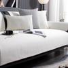 Living Room Anti-slip Solid Color Couch Sofa Cover Summer Ice Silk Simple Sofa Cushion Cover Cool and Refreshing Couch Cushion