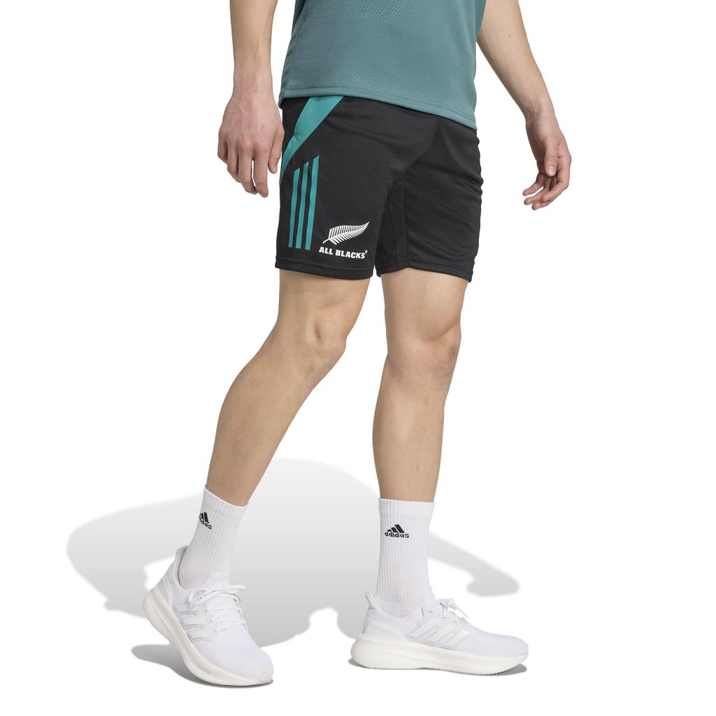 ALL BLACKS Gym Shorts for All Teal 4XL [Adidas] Men, Black/Pure (JM9638)