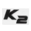 3D Metal K2 K3 K4 K5 KX7 Letters Rear Boot Trunk Emblem Badge Sticker For Car Styling Accessories
