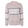 Damen Strickwaren Herbst/Winter Weihnachtspullover Halbrollkragen Schneeflockenpullover