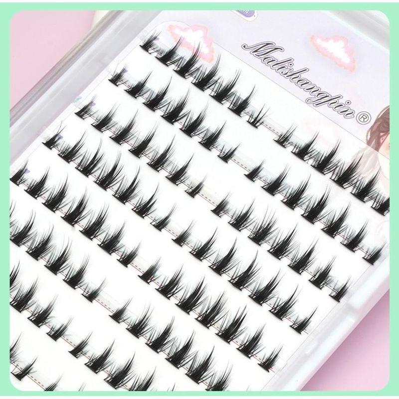 Lactacia - Glue-free False Eyelashes Clusters with Tweezers