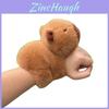 Nieuwe trendy pluche capybara Poppa ring, waterrat Poppa armband, populaire pluche dierenring, verjaardagsring
