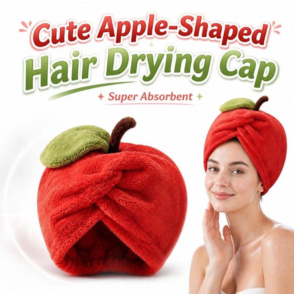 Super Absorbent Shower Bath Cap Quick Dry Absorbent Hair Cap For Bath Time
