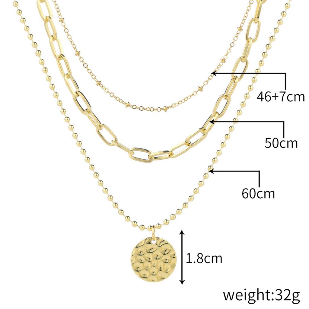 Necklace for Women Necklaces Ins Wind Multilayer Double Layer Necklace Collarbone Chain Love Heart Necklace Female Niche Design Sense Elegant Necklace