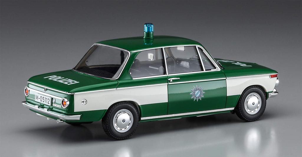 Hasegawa BMW 2002 Ti Police Car Plastic Model 20478 1/24
