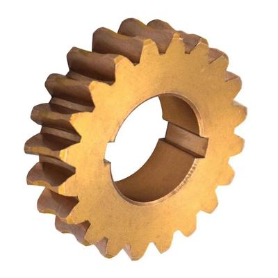 20 Bronze Tiller Worm Wheel Gear Easy Install & Reliable Lawn Mower Spare Parts 20 Teeth Bronze Cultivator Worm Gear Ar 33473 70