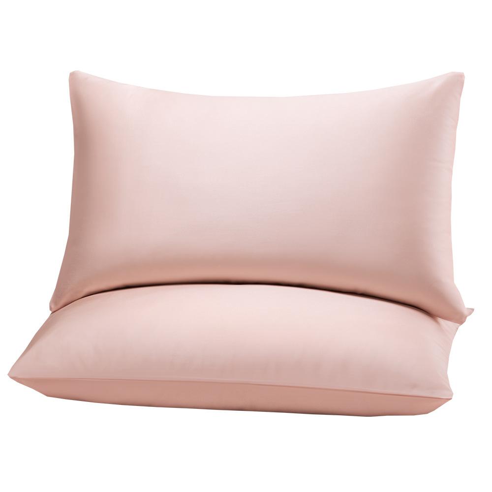 Tencel Lyocell Pillowcase Summer Silky Smooth Solid Color Silk Cool Pillow Towel Pillowcase