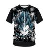 2024 Fashion Summer New 3D Cartoon Ghost Blade Anime Printed Short Sleeve Casual Loose Comfortable Round Neck T-shirt