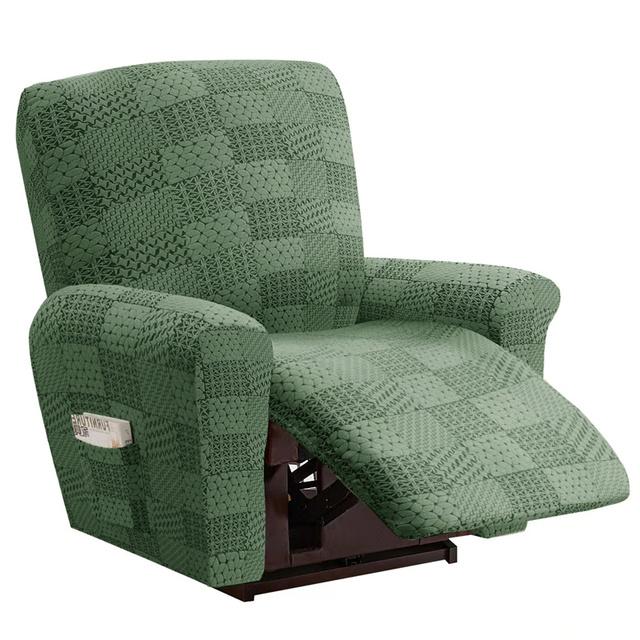 Elastischer Sofabezug für Liegestühle, Jacquard-Sesselbezug, Lazy Boy-Sesselbezug für Wohnzimmermöbelschutz