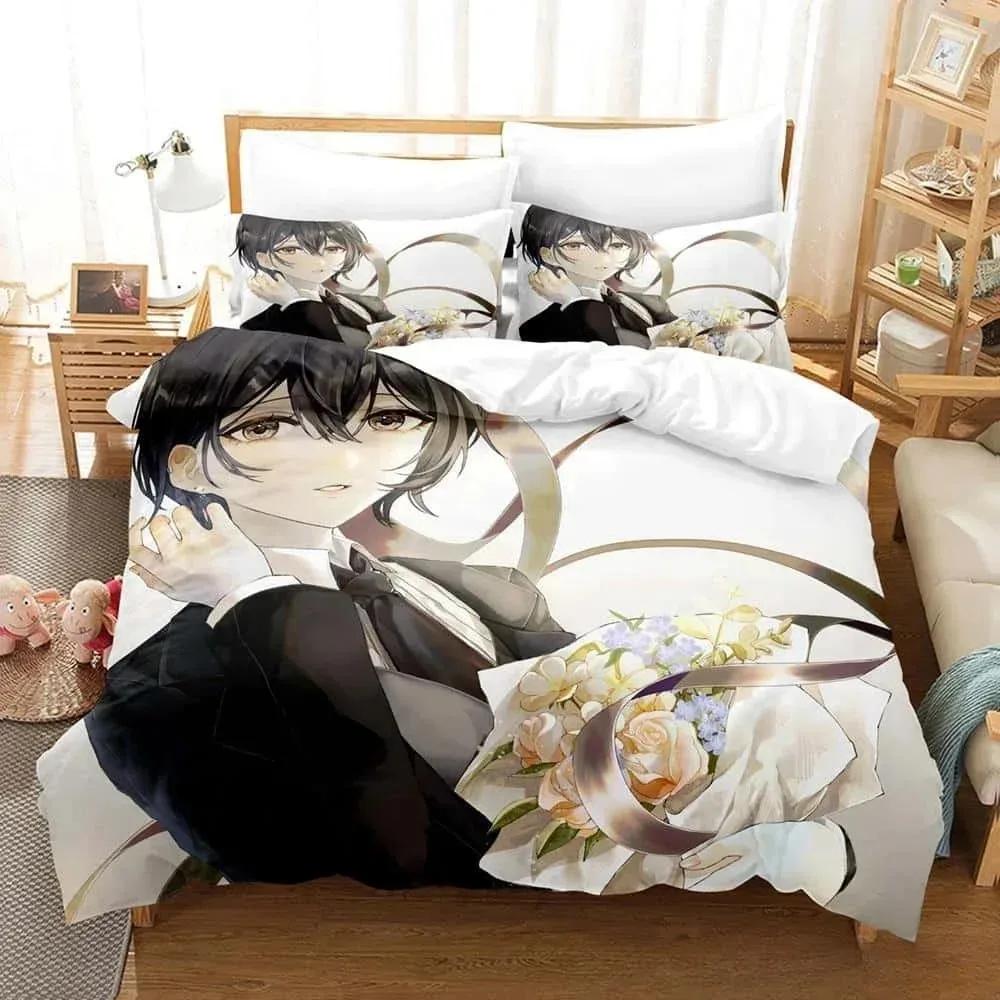 3D Print Anime D4DJ All Mix Bedding Set Single Twin Full Queen King Size Bed Set Adult Kid Bedroom Duvet Cover Sets Home Textile