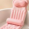 Bath Pillow for Optimal Back, Head And Neck Support – Versatile Gift, Comfortable with Suction