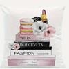 Home Decor Fashion & Perfume & Floral Pillow Covers Pattern Cushion Cover Suitable for Sofa Bedroom Car Pillow Cover