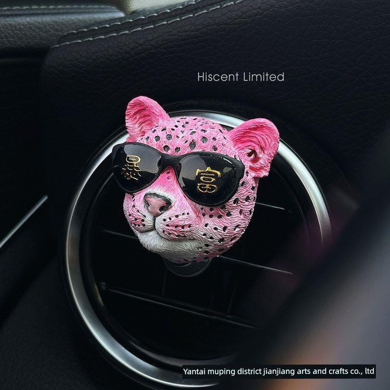 2026 New Year Wealth Gift Box Car Air Freshener Perfume Car Vent Decoration Car Interior Accessories Diffuser Stone