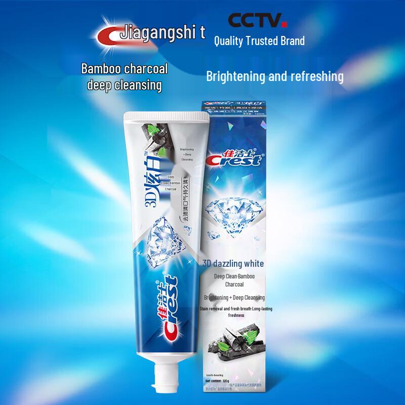 Crest 3D White Bamboo Charcoal Toothpaste