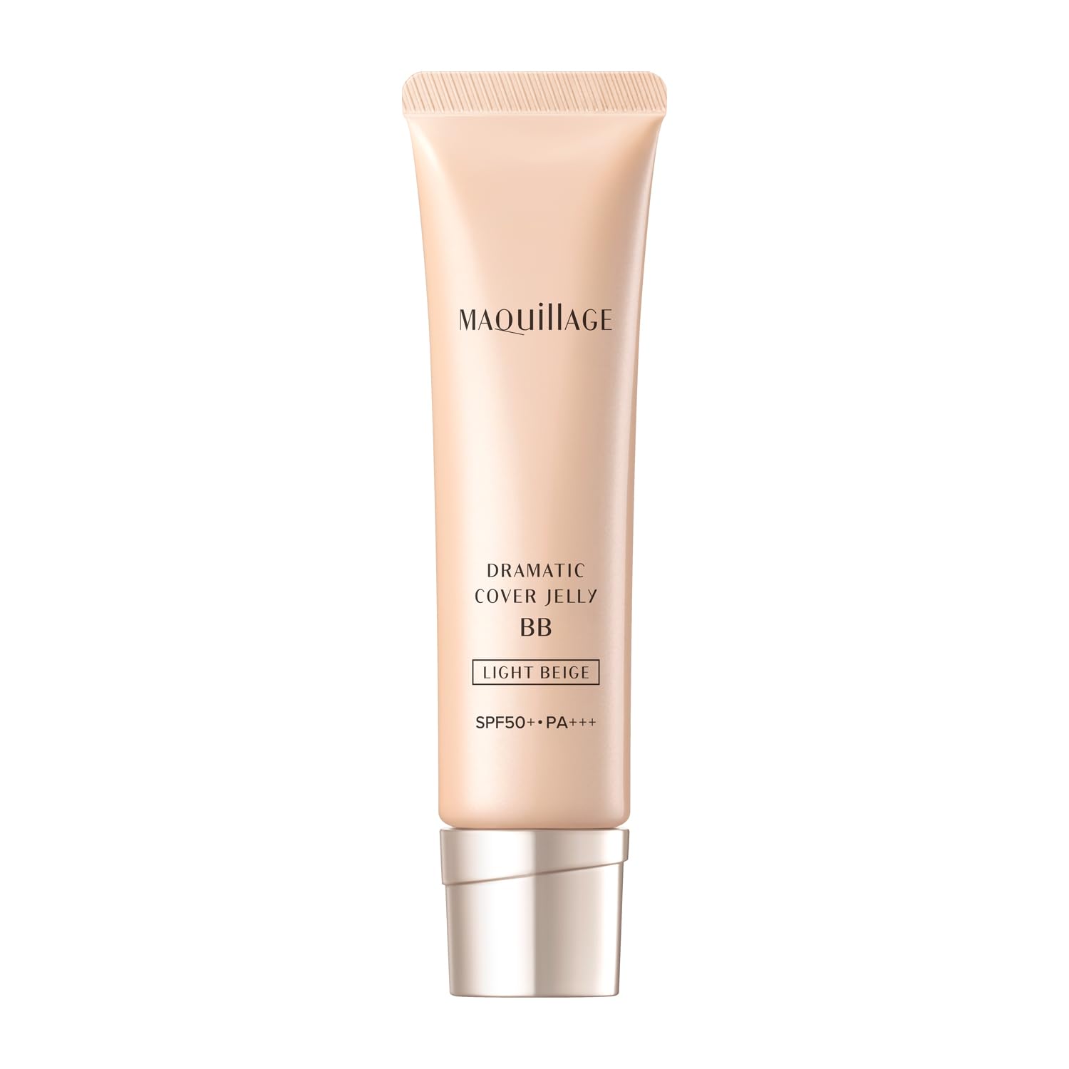 Maquillage Dramatic Cover Jelly BB Cream, Light Beige, 30g, SPF50+, PA+++ | Makeup Base | Liquid | Fragrance-Free | Base Makeup, Coverage, Natural Mak