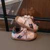 2025 Autumn/Winter Waterproof Leather Baby Shoes: Velvet-Lined, Versatile, Fashionable, Soft-Soled Children’s Sports Shoes.