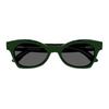 Balenciaga Cat Eye Sunglasses Green/Grey Women Eyewear BB0230S006