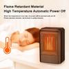 500W 220V Portable Electric Mini Fan Space Heater Winter Warm Home Office Desk Air Conditioner Heating For Baby Shower