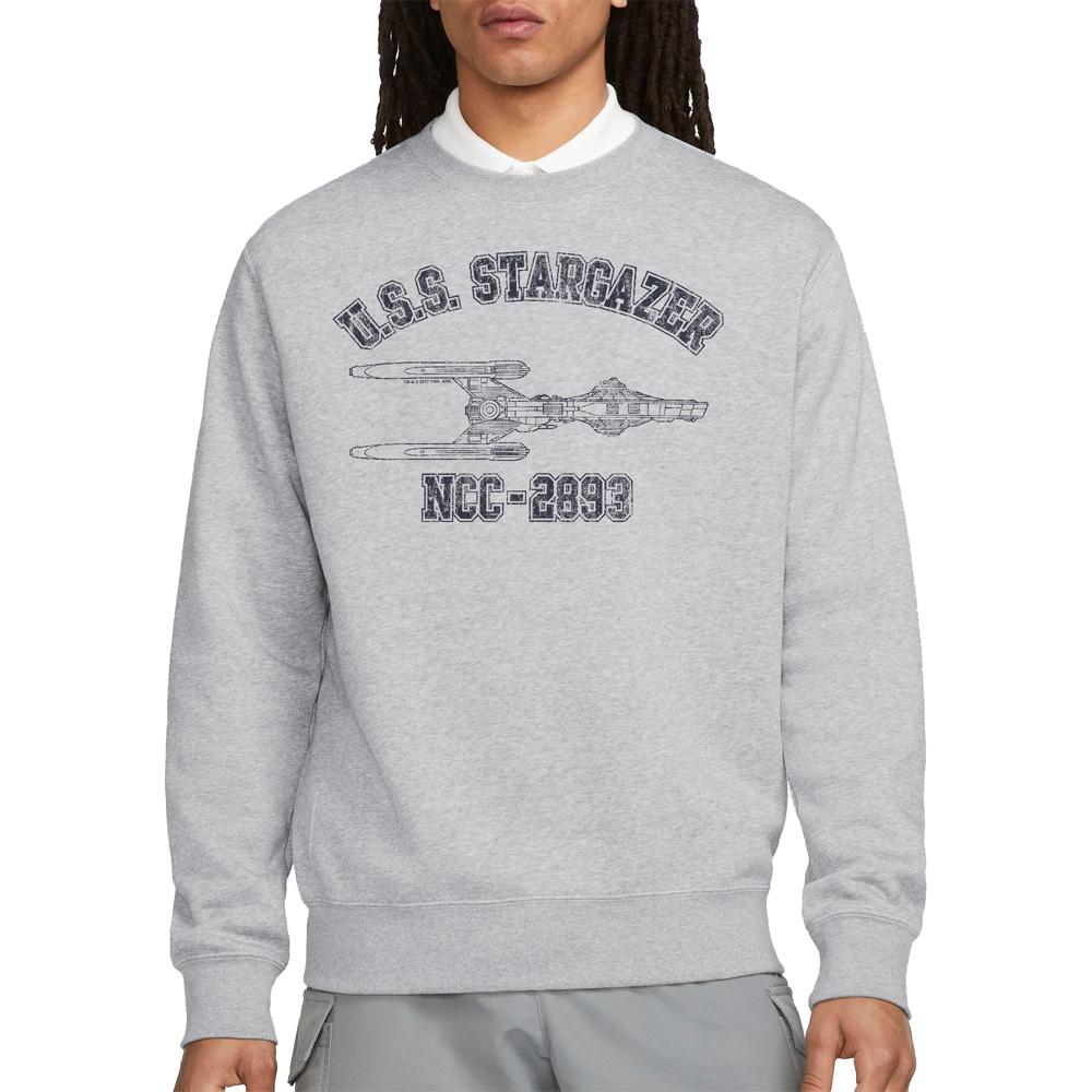 STAR TREK Unisex Adult Stargazer Athletic Sweatshirt