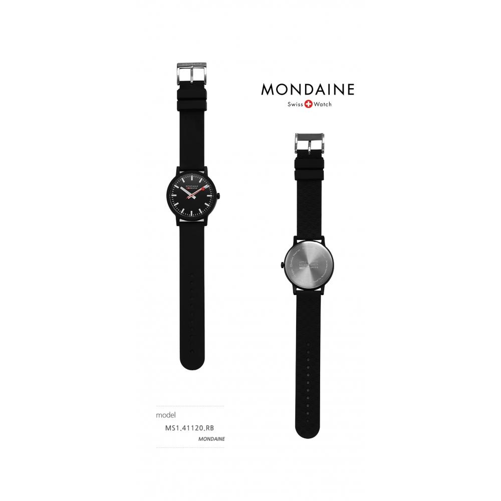 Mondaine MS1.41120.rb ESenSe Men S Urethane Watch