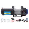Troliu Electric din Oțel Inoxidabil 4000LB 12V Troliu cu Telecomandă Wireless pentru Vehicul ATV UTV Off Road