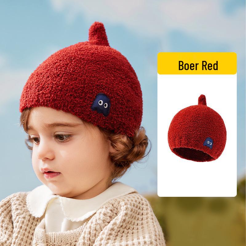 Infant Lemon Wool Hat - Cute Knitted Winter Hat for Boys and Girls, Autumn and Winter Collection