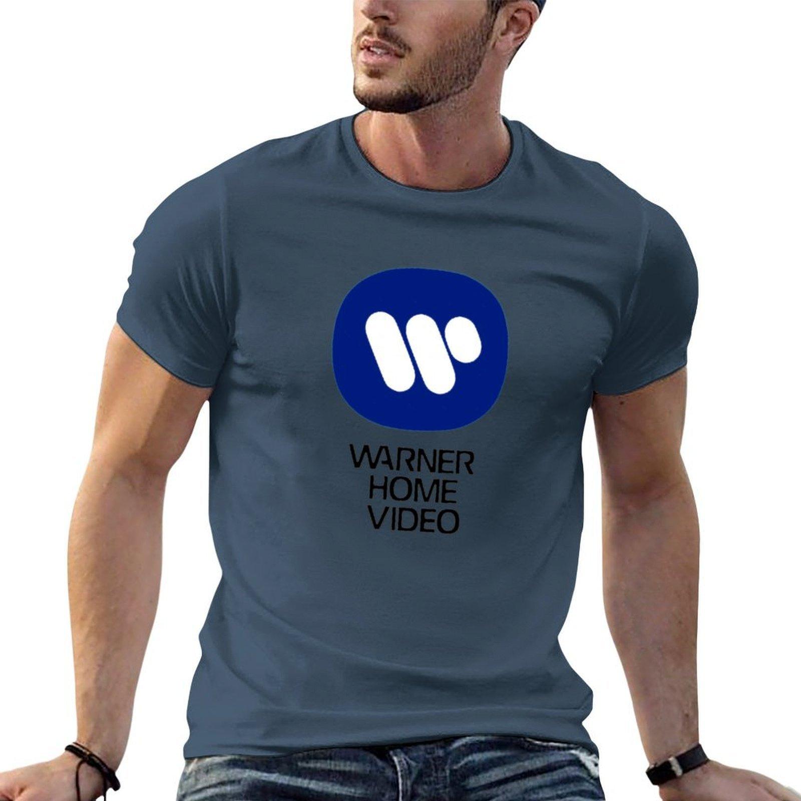 Warner Home Video Vhs Logo Tshirt Summer Casual Loose Tshirt S