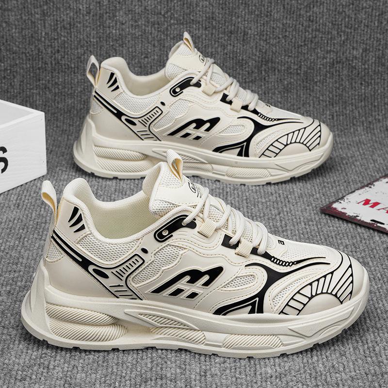 

Осенняя мужская обувь новая дышащая сетчатая обувь мужская универсальная платформа мужская спортивная обувь повседневная мужская 44