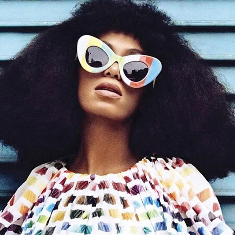 Luxury Sunglasses Women Designer Cat Eye Vintage Pink Barbie Big Frame Fashion Sun Glasses For Female