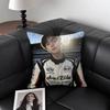 1 Stück W-Weak H-Hero P-Park J-Jihoon Kissenbezug Quadratisch Schlafzimmer Sofa Freizeit Komfort Kissen Auto Wohnzimmer Heimdekoration
