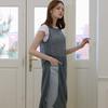 PAIGEFLYNN Side Slit Curly Long Knit Dress_P5Bop017C