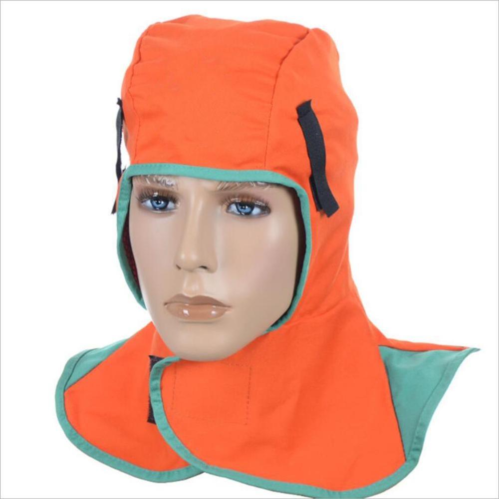 Shawl Cap Welding Hood Breathable Welding Cap Full Protective Welder Hat  Splash-proof