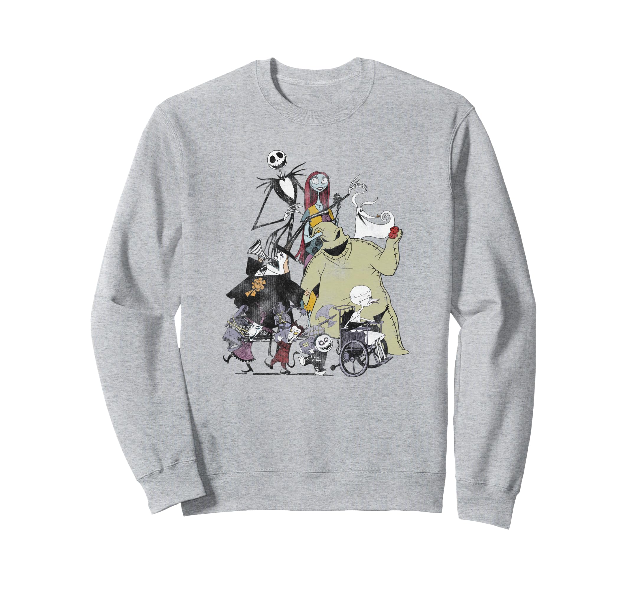 Свитшот с групповым портретом из фильма Disney «Кошмар перед Рождеством»