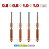 For Creality K1 Max K1C K2 SE Ender-3 V3 Quick-Swap Nozzle 0.2/0.4/0.6/0.8mm Hardened Steel Nozzle Upgraded High-Speed Printing