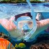 Waterproof Diving Snorkeling Mask Anti Fog Dry Snorkel Set Underwater Snorkeling Mask  Adult